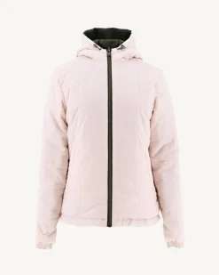 Doudoune Reversible A Capuche Ultralight Army/Rose Clair Kara*JOTT Best Sale