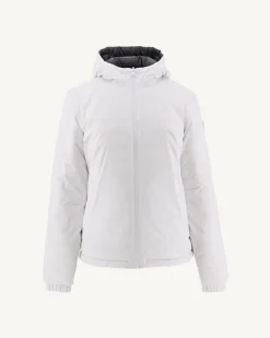 Doudoune Reversible A Capuche Blanc/Anthracite Vienne*JOTT Fashion