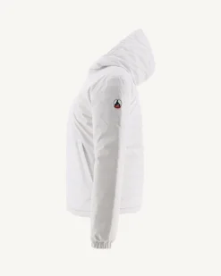 Doudoune Reversible A Capuche Blanc/Anthracite Vienne*JOTT Fashion
