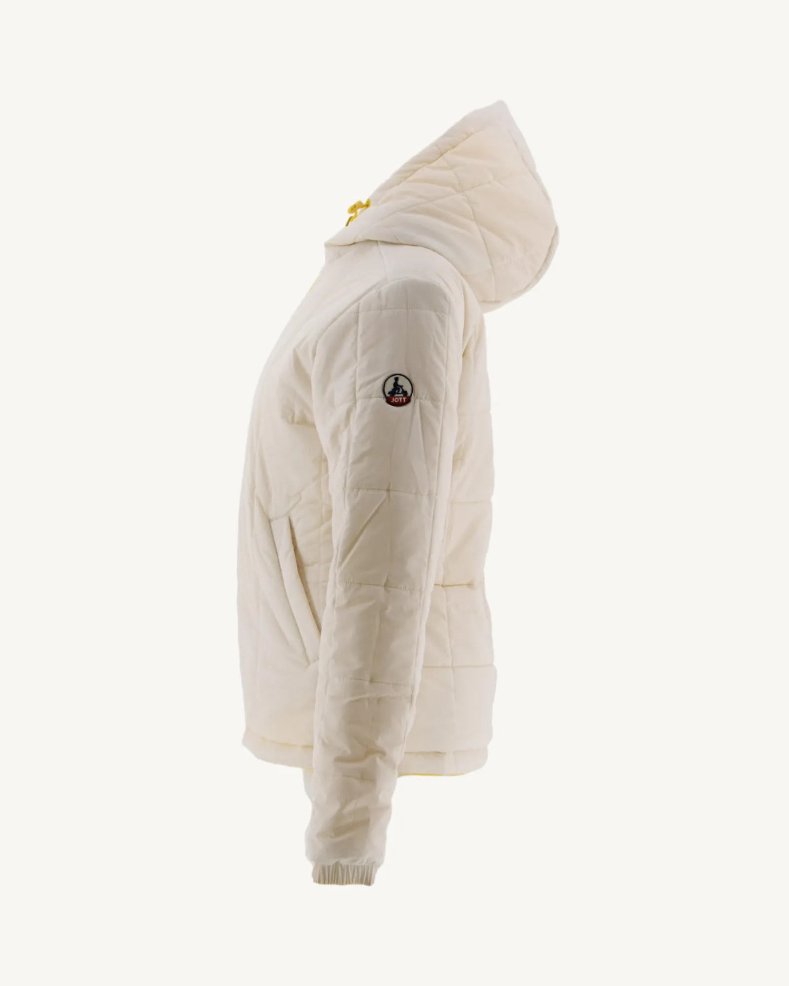 Doudoune Reversible A Capuche Ultralight Citron/Ecru Kara*JOTT Discount