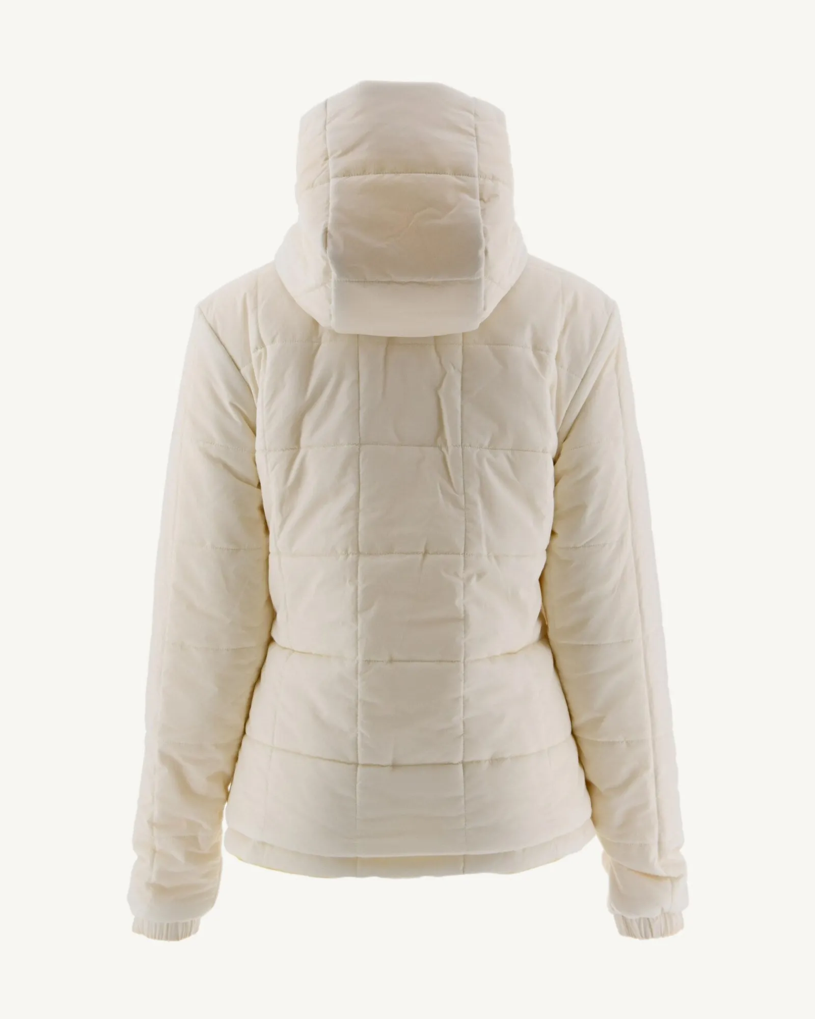 Doudoune Reversible A Capuche Ultralight Citron/Ecru Kara*JOTT Discount