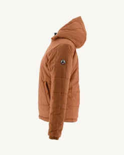 Doudoune Reversible A Capuche Ultralight Marine/Camel Kara*JOTT Clearance