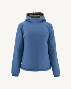 Doudoune Reversible A Capuche Bleu Jeans/Army Vienne*JOTT Store