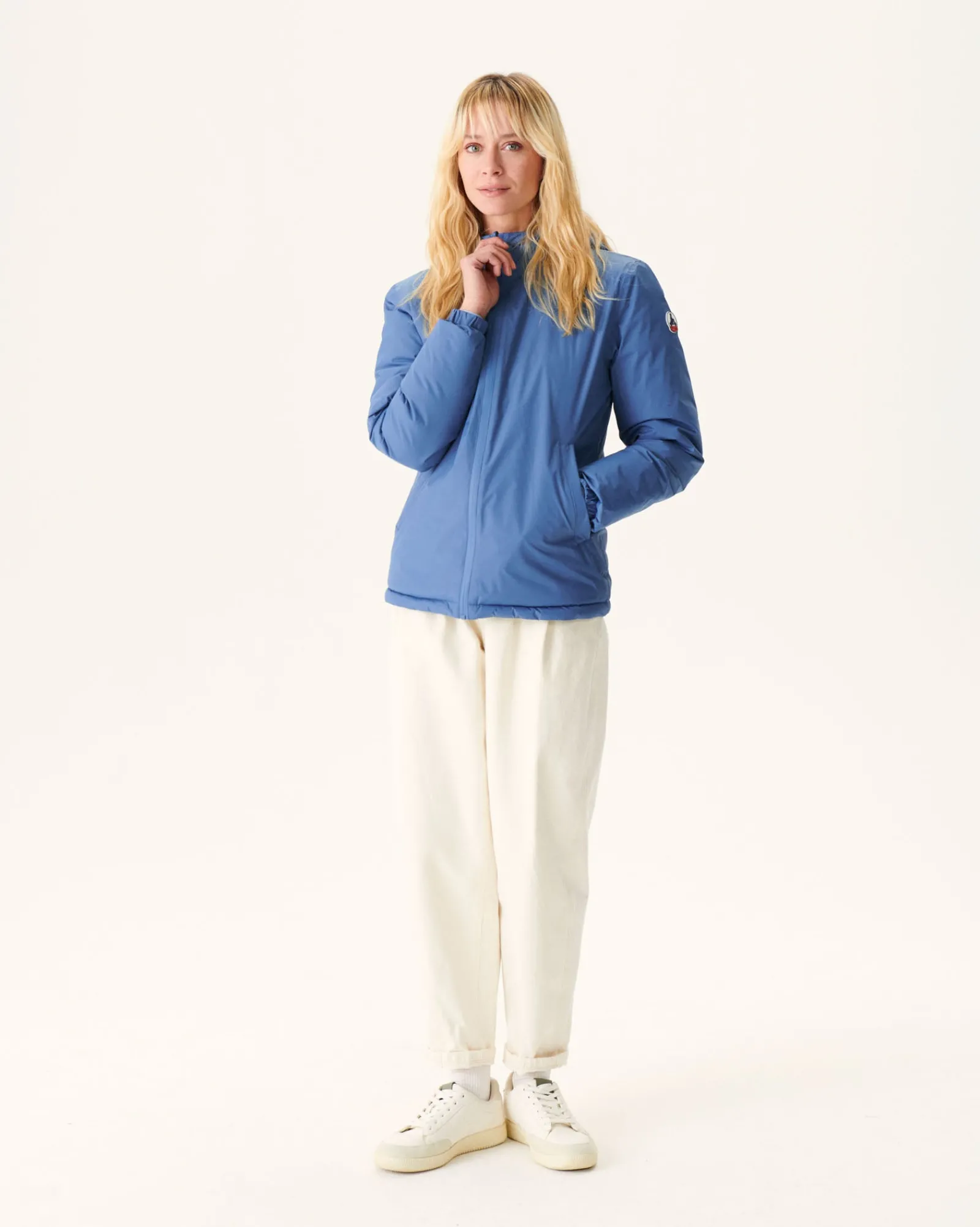 Doudoune Reversible A Capuche Bleu Jeans/Army Vienne*JOTT Store