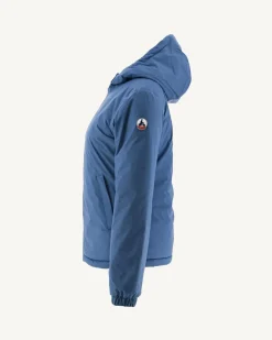 Doudoune Reversible A Capuche Bleu Jeans/Army Vienne*JOTT Store