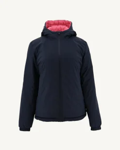 Doudoune Reversible A Capuche Marine/Rose Intense Vienne*JOTT Cheap