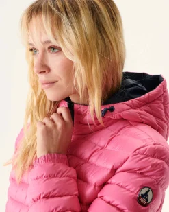 Doudoune Reversible A Capuche Marine/Rose Intense Vienne*JOTT Cheap