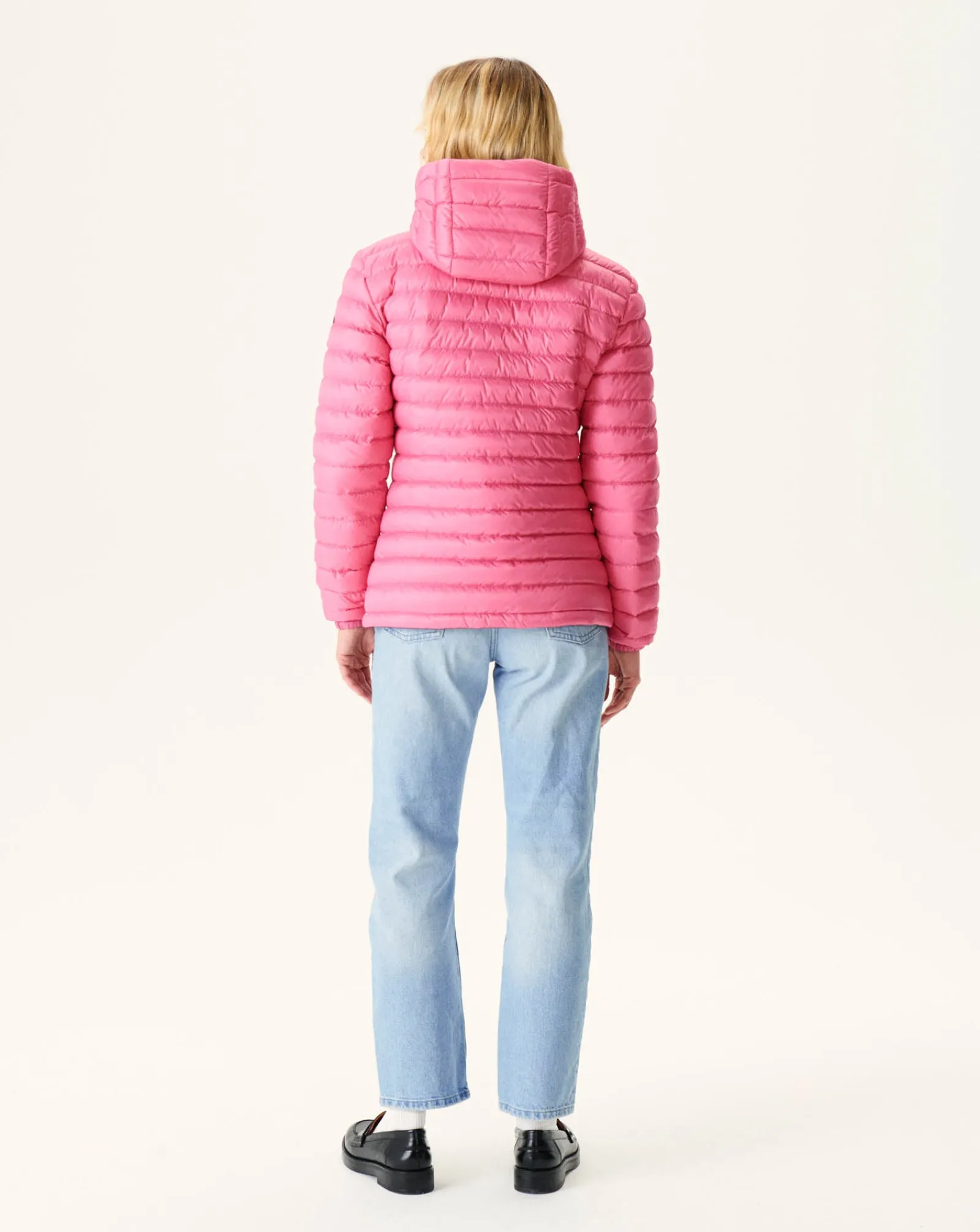 Doudoune Reversible A Capuche Marine/Rose Intense Vienne*JOTT Cheap