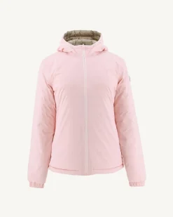 Doudoune Reversible A Capuche Rose Clair/Beige Vienne*JOTT Shop