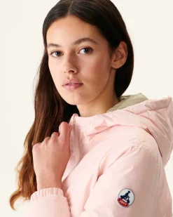 Doudoune Reversible A Capuche Rose Clair/Beige Vienne*JOTT Shop
