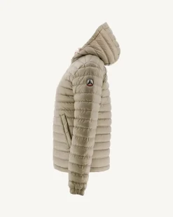 Doudoune Reversible A Capuche Rose Clair/Beige Vienne*JOTT Shop