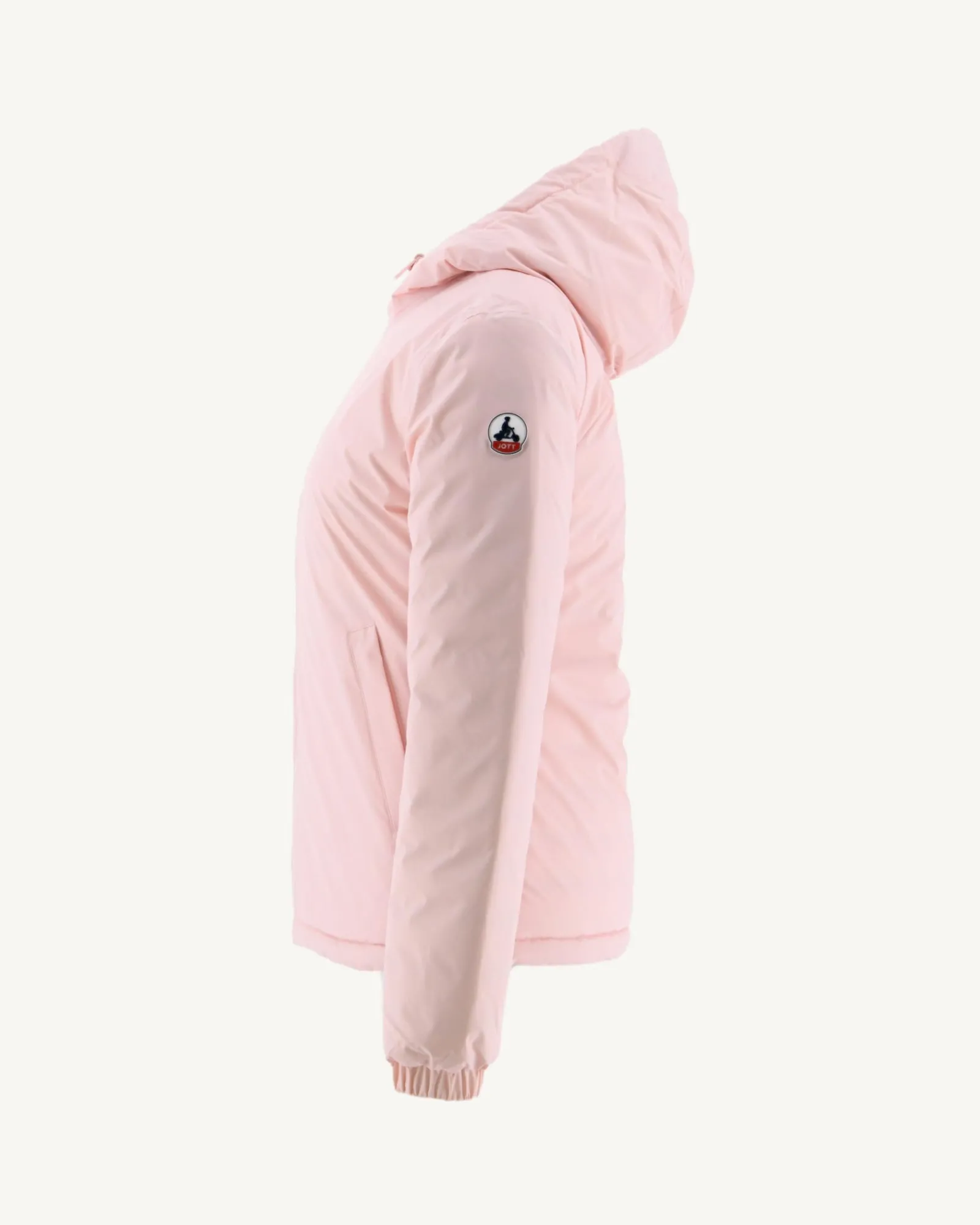 Doudoune Reversible A Capuche Rose Clair/Beige Vienne*JOTT Shop