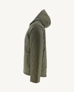 Doudoune Reversible A Capuche Army/Beige Bergen*JOTT Best Sale