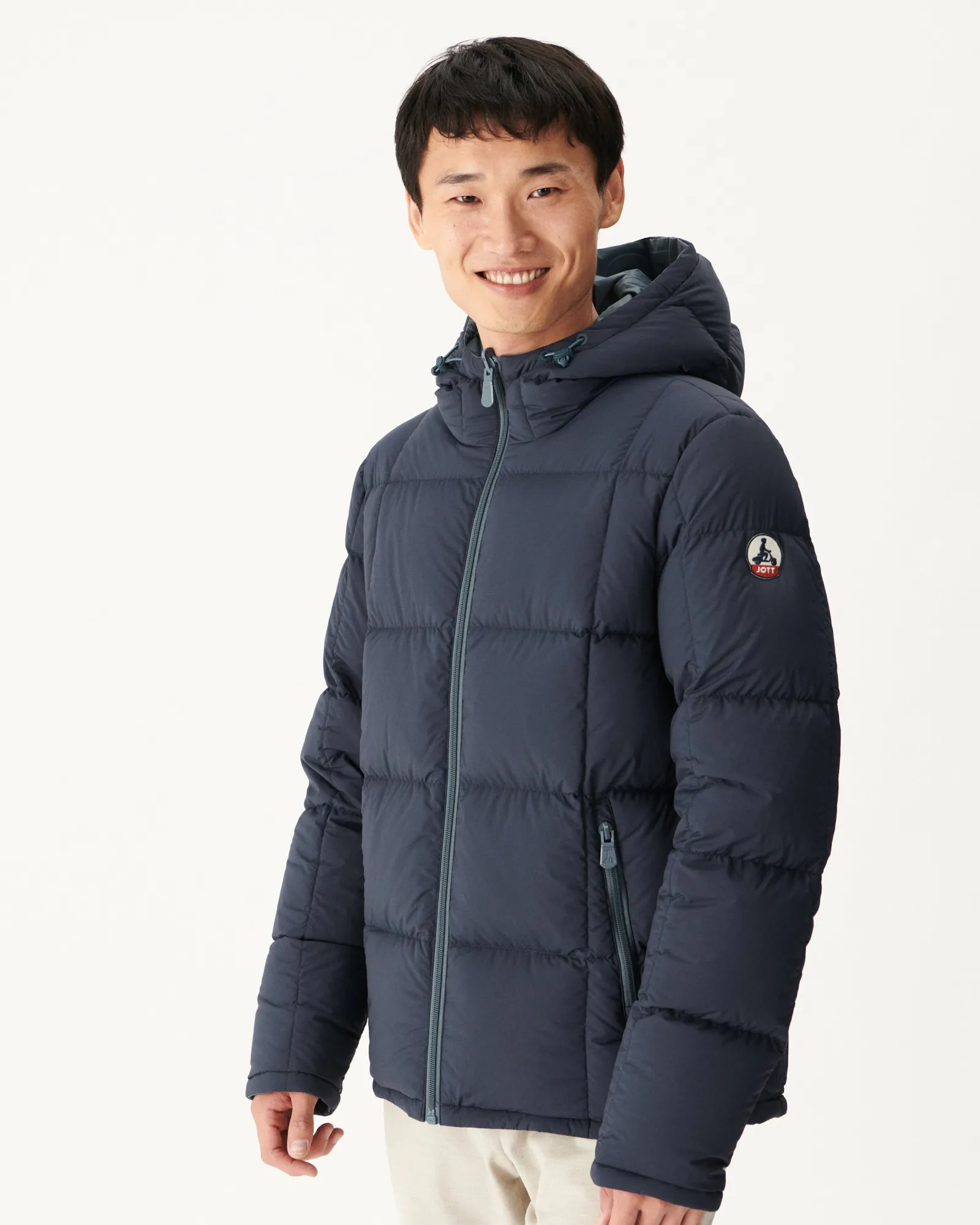 Doudoune Reversible A Capuche Grand Froid Bleu/Marine Aspen*JOTT Shop
