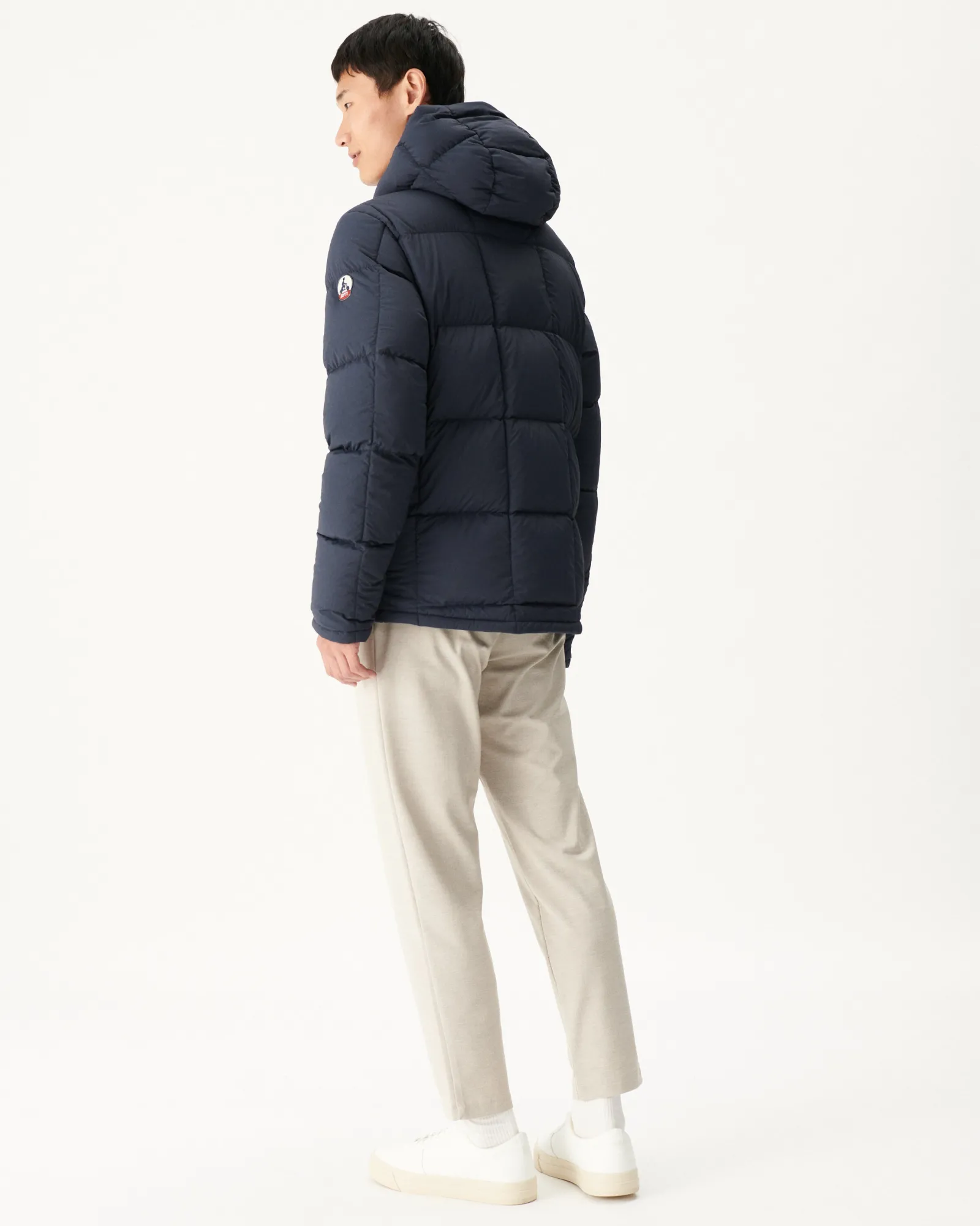 Doudoune Reversible A Capuche Grand Froid Bleu/Marine Aspen*JOTT Shop