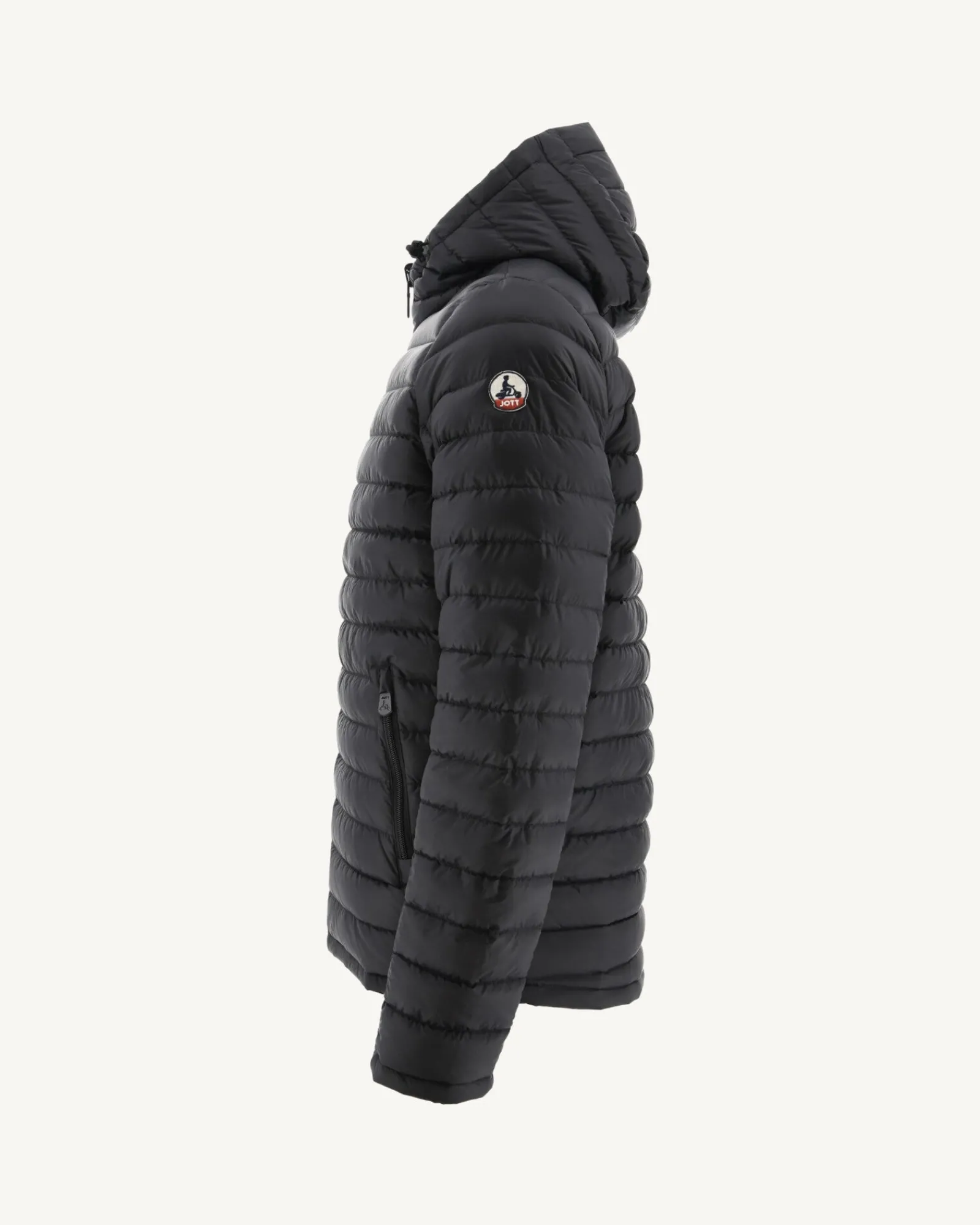 Doudoune Reversible A Capuche Print Militaire/Noir Bergen*JOTT New