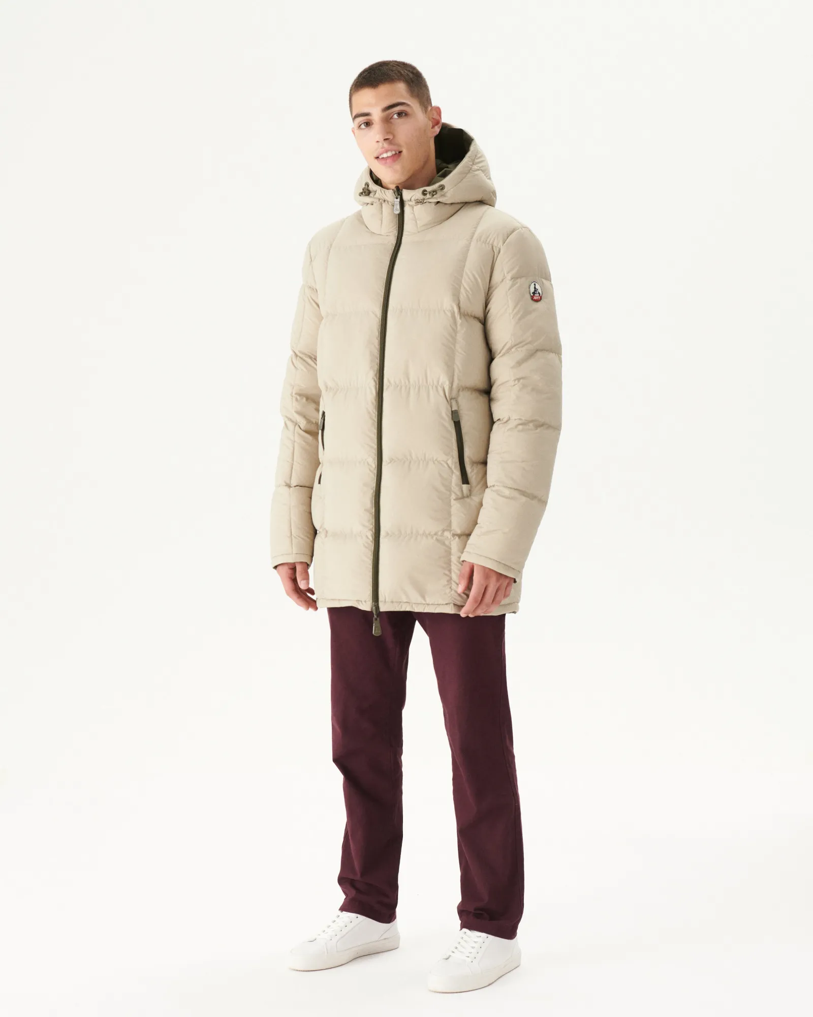 Doudoune Reversible A Capuche Grand Froid Army/Beige Toronto*JOTT Cheap