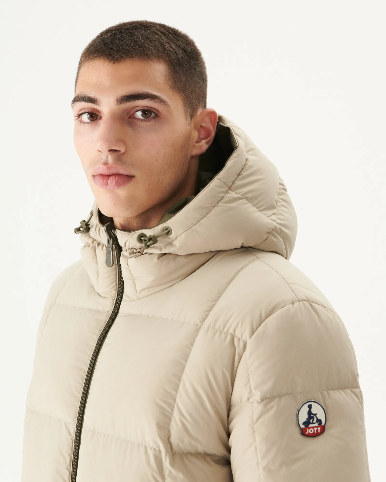 Doudoune Reversible A Capuche Grand Froid Army/Beige Toronto*JOTT Cheap