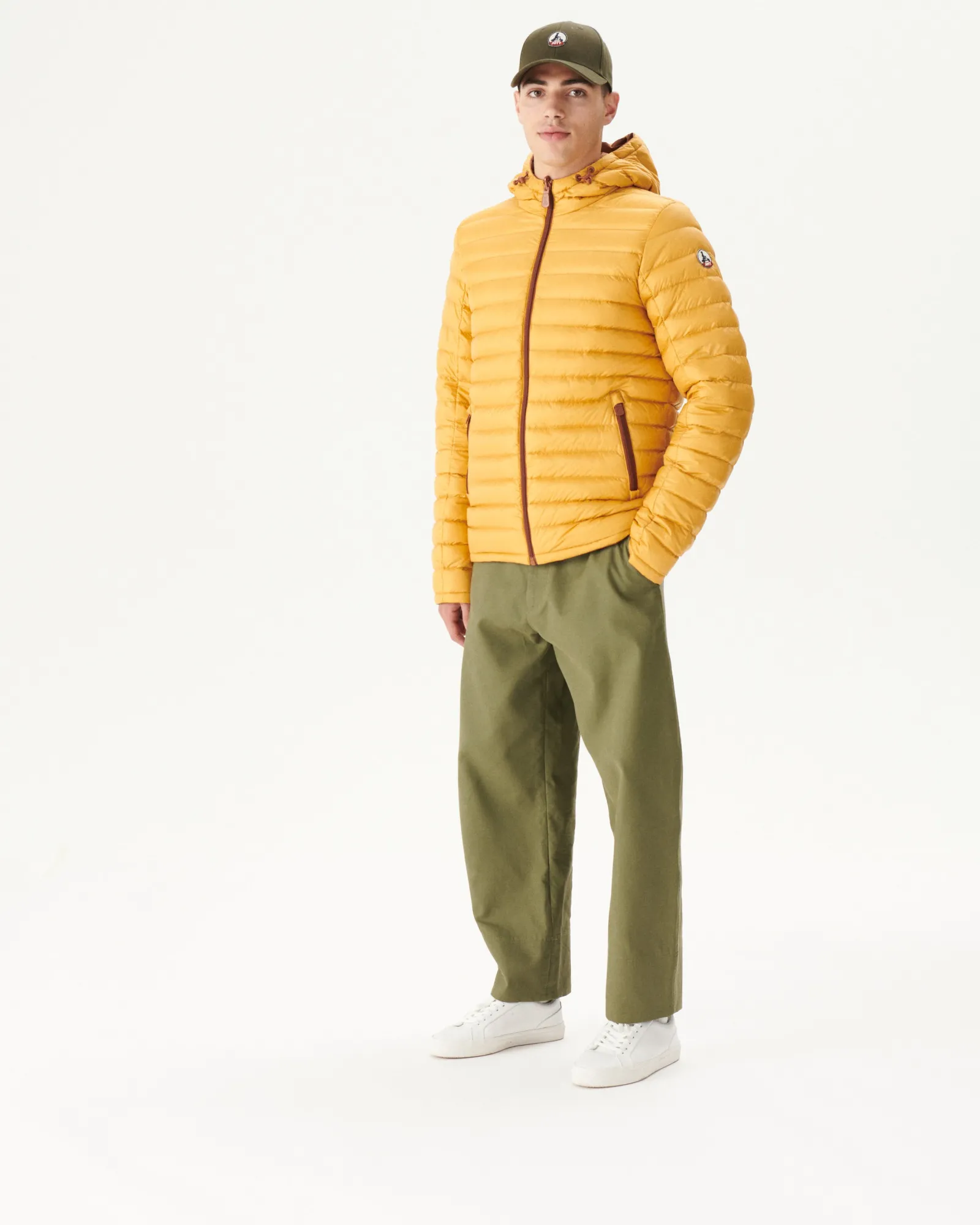 Doudoune Reversible A Capuche Caramel/Moutarde Bergen*JOTT Discount