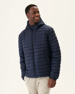Doudoune Reversible A Capuche Marine Bergen*JOTT Clearance