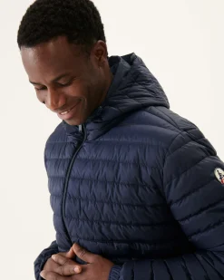 Doudoune Reversible A Capuche Marine Bergen*JOTT Clearance