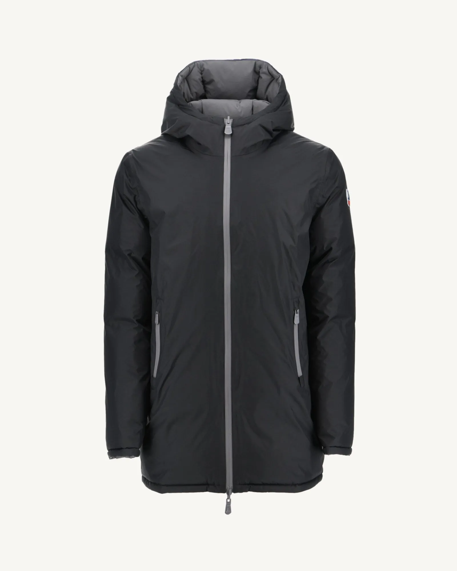 Doudoune Reversible A Capuche Grand Froid Noir/Anthracite Toronto*JOTT Sale