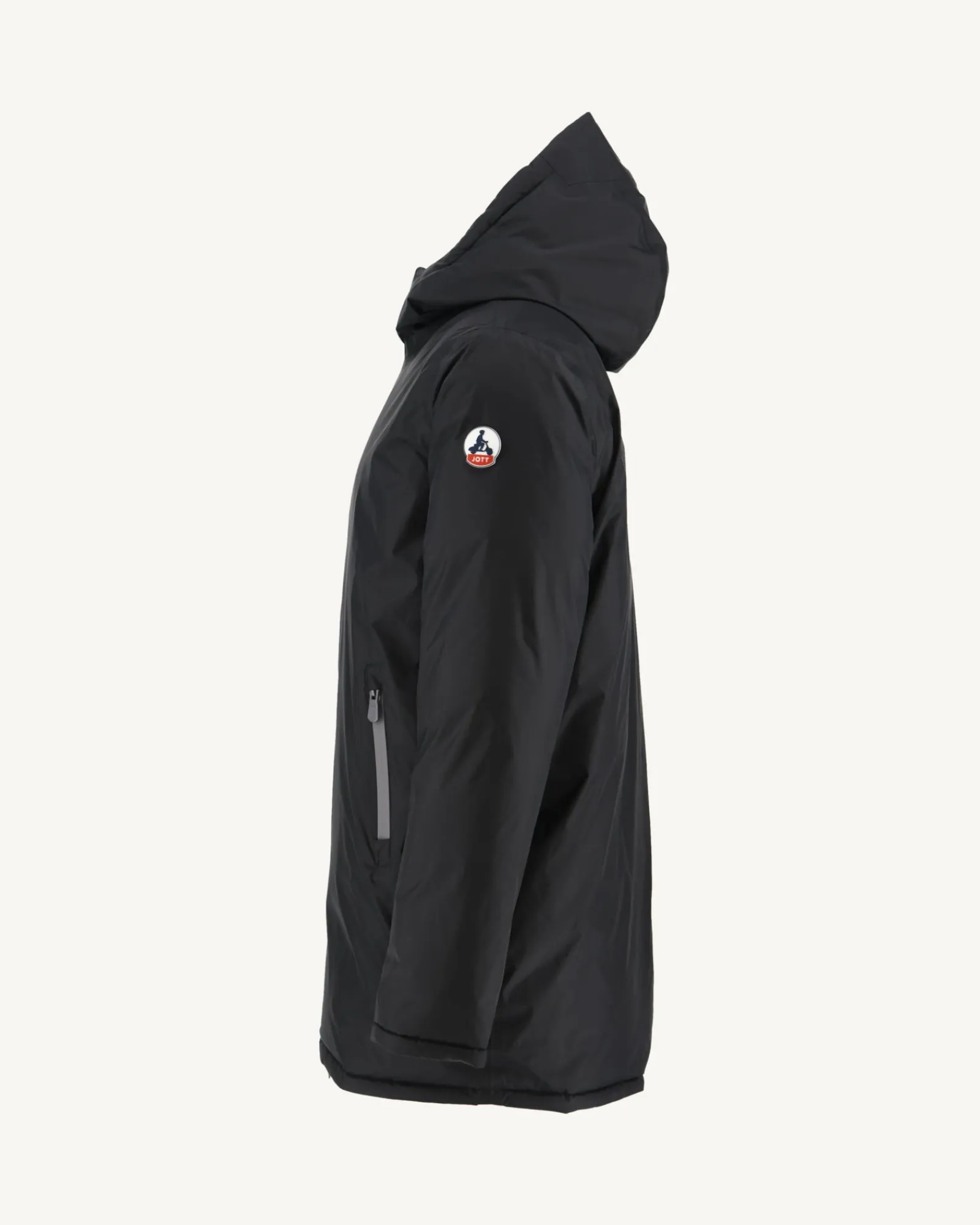 Doudoune Reversible A Capuche Grand Froid Noir/Anthracite Toronto*JOTT Sale