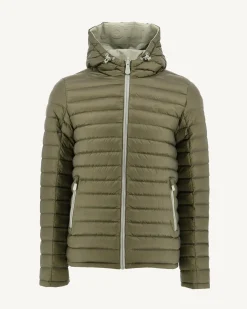 Doudoune Reversible A Capuche Sauge/Army Bergen*JOTT Flash Sale