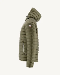 Doudoune Reversible A Capuche Sauge/Army Bergen*JOTT Flash Sale