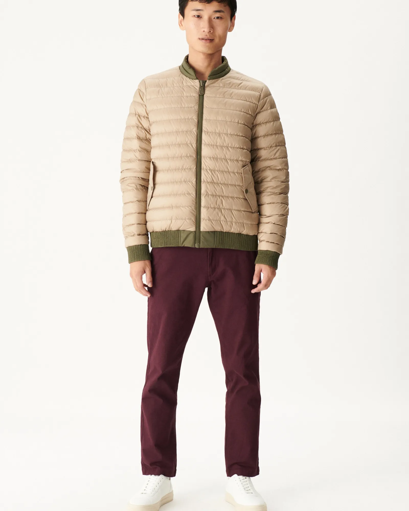 Doudoune Reversible Army/Beige Bombay*JOTT Online
