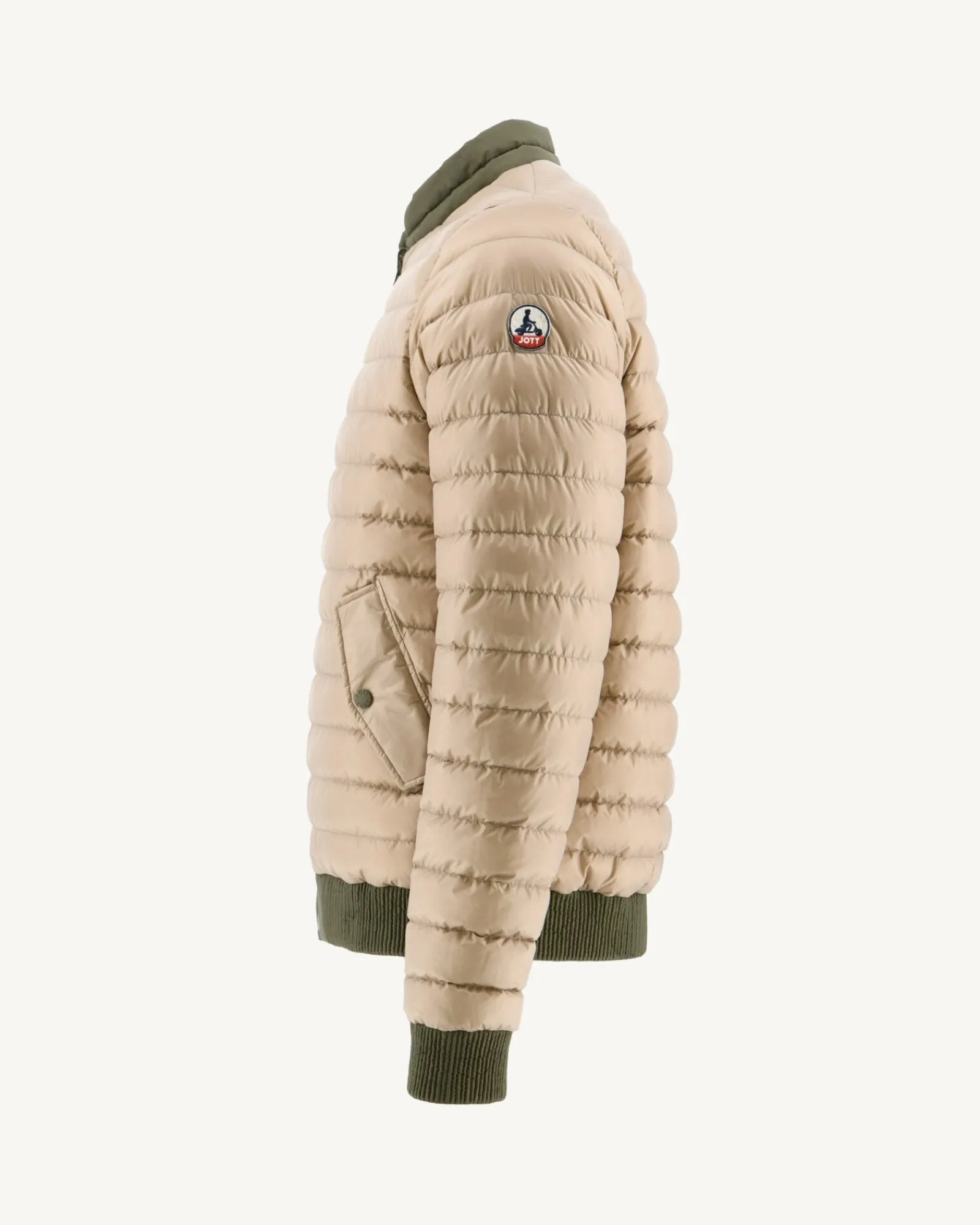 Doudoune Reversible Army/Beige Bombay*JOTT Online