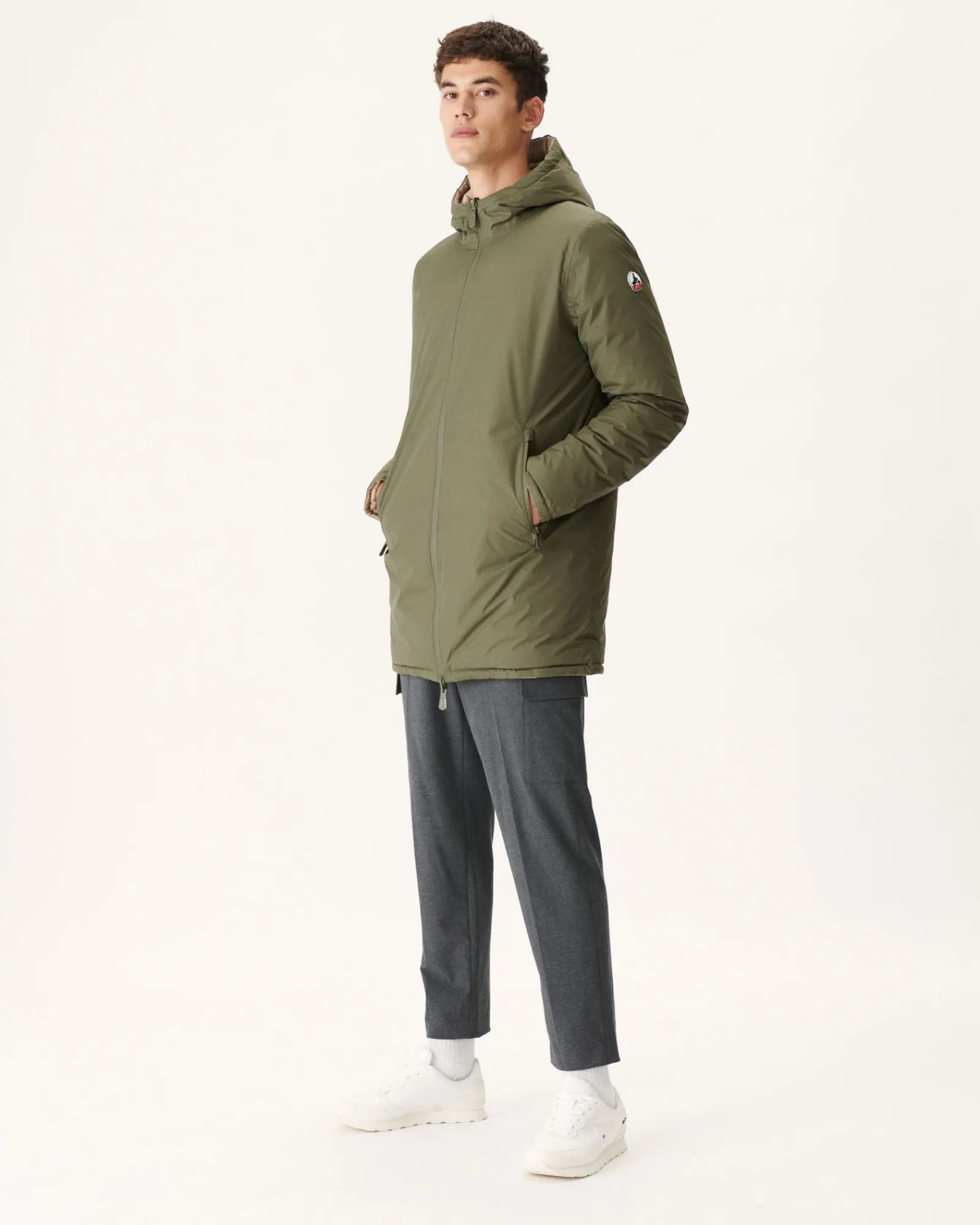Doudoune Reversible Army/Beige Amsterdam*JOTT Sale