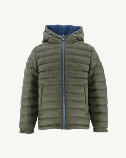 Doudoune Reversible Bleu Jeans/Army Enfant Zurich*JOTT Sale