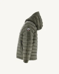 Doudoune Reversible Bleu Jeans/Army Enfant Zurich*JOTT Sale