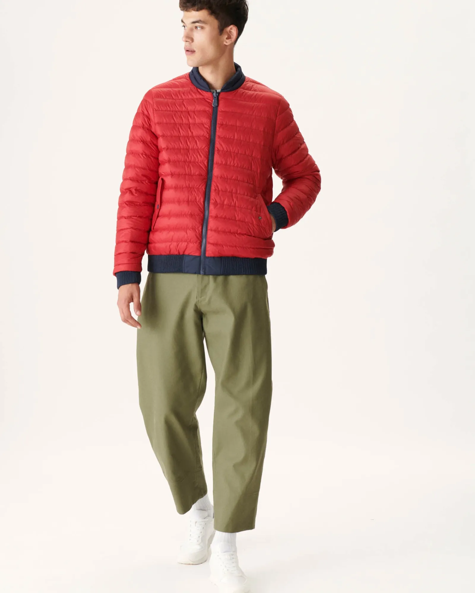 Doudoune Reversible Marine/Rouge Bombay*JOTT Best Sale