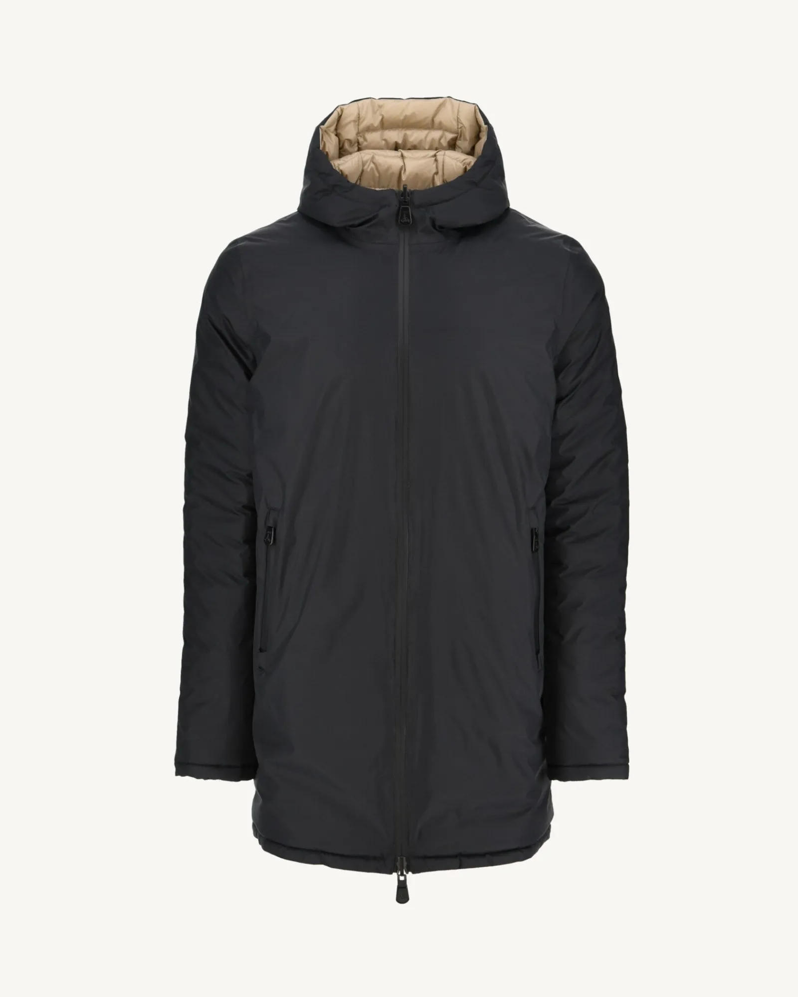 Doudoune Reversible Noir/Beige Amsterdam*JOTT Cheap