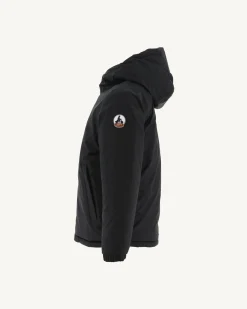 Doudoune Reversible Noir/Gris Clair Enfant Zurich*JOTT Clearance