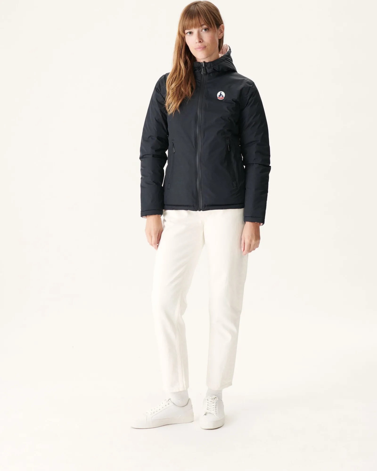 Doudoune Reversible Noir/Rose Pale Vienne*JOTT Shop