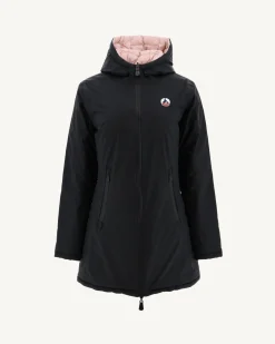 Doudoune Reversible Noir/Rose Pale Moscou*JOTT Sale