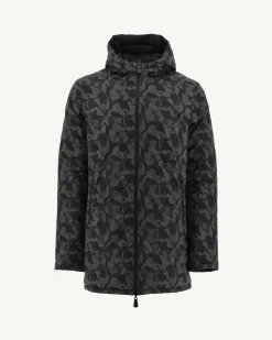 Doudoune Reversible Print Militaire/Noir Amsterdam*JOTT Store