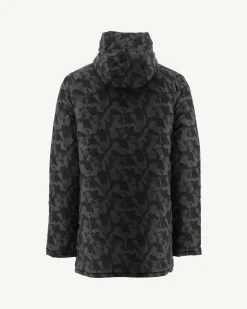 Doudoune Reversible Print Militaire/Noir Amsterdam*JOTT Store