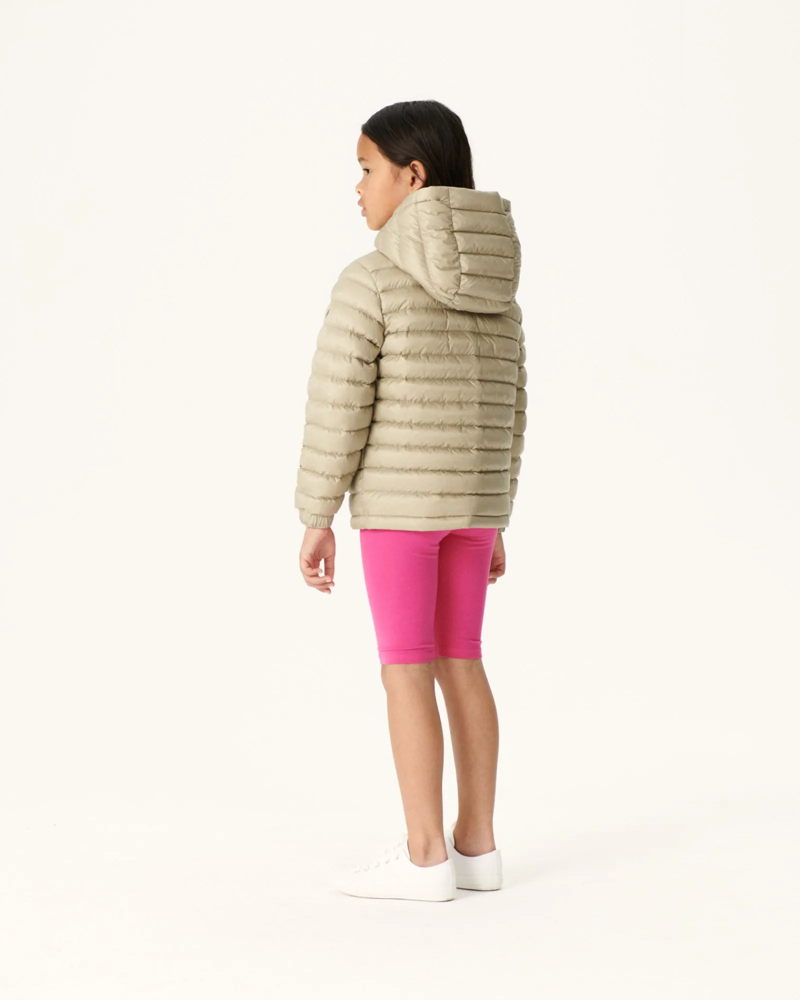 Doudoune Reversible Rose Clair/Beige Enfant Zurich*JOTT Outlet