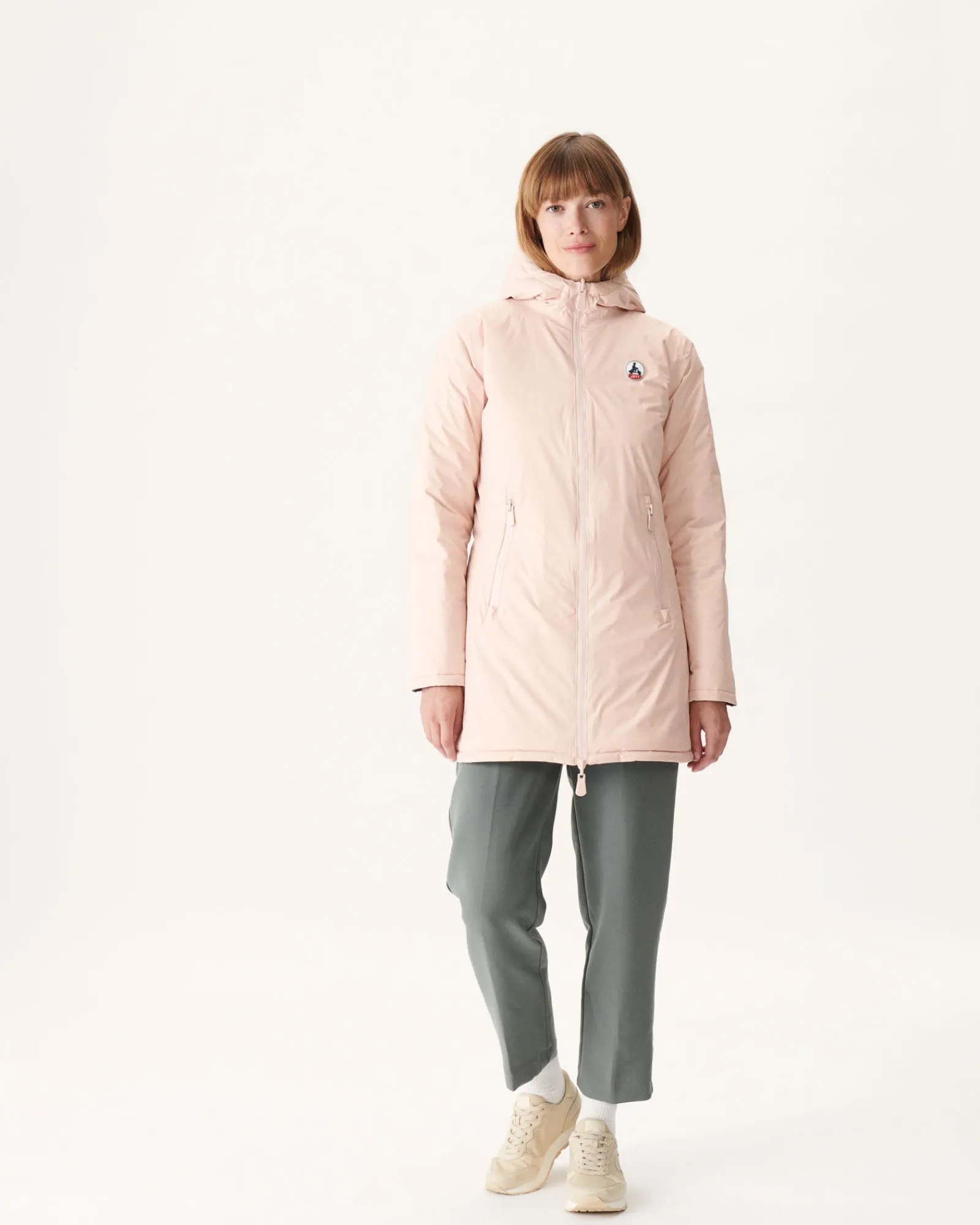 Doudoune Reversible Rose Pale/Aubergine Moscou*JOTT Best