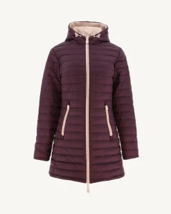 Doudoune Reversible Rose Pale/Aubergine Moscou*JOTT Best