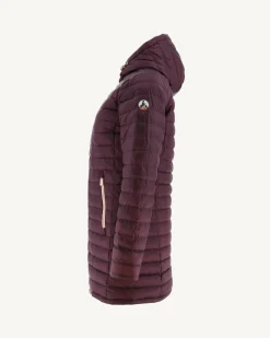 Doudoune Reversible Rose Pale/Aubergine Moscou*JOTT Best