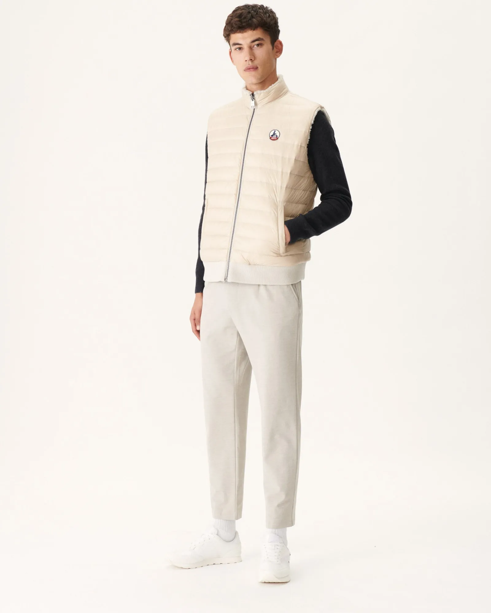 Doudoune Reversible Sans Manches Grand Froid Naturel Sami*JOTT Hot