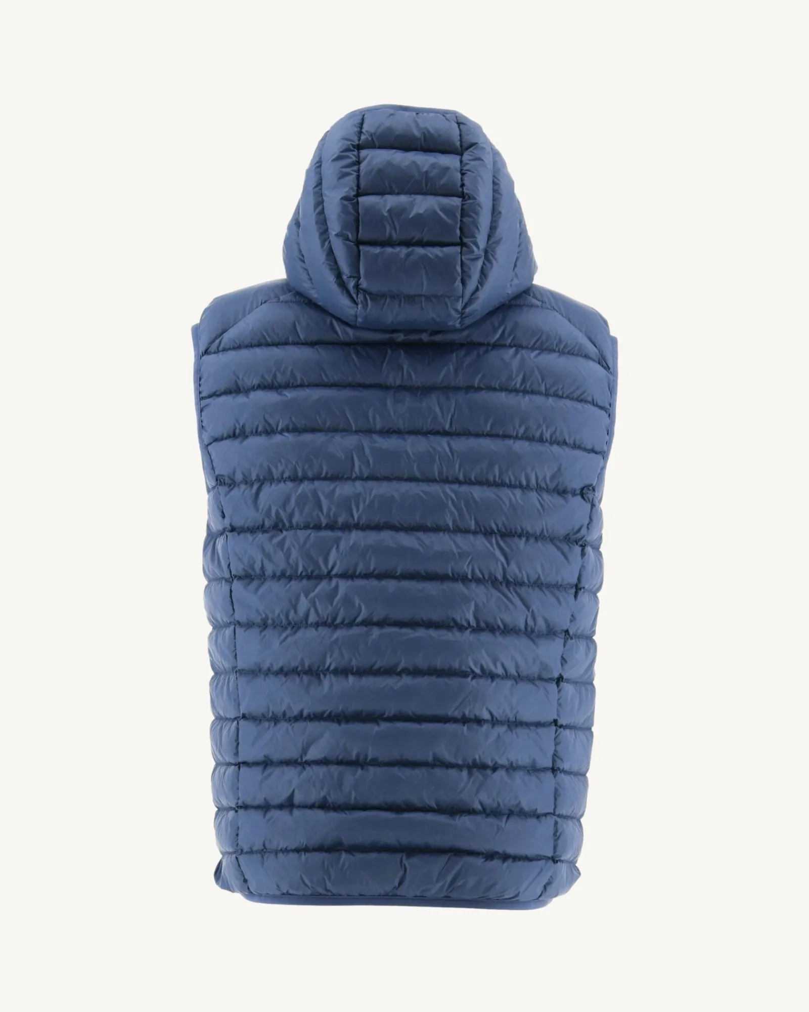 Doudoune Sans Manches A Capuche Bleu Jeans Pat*JOTT Cheap