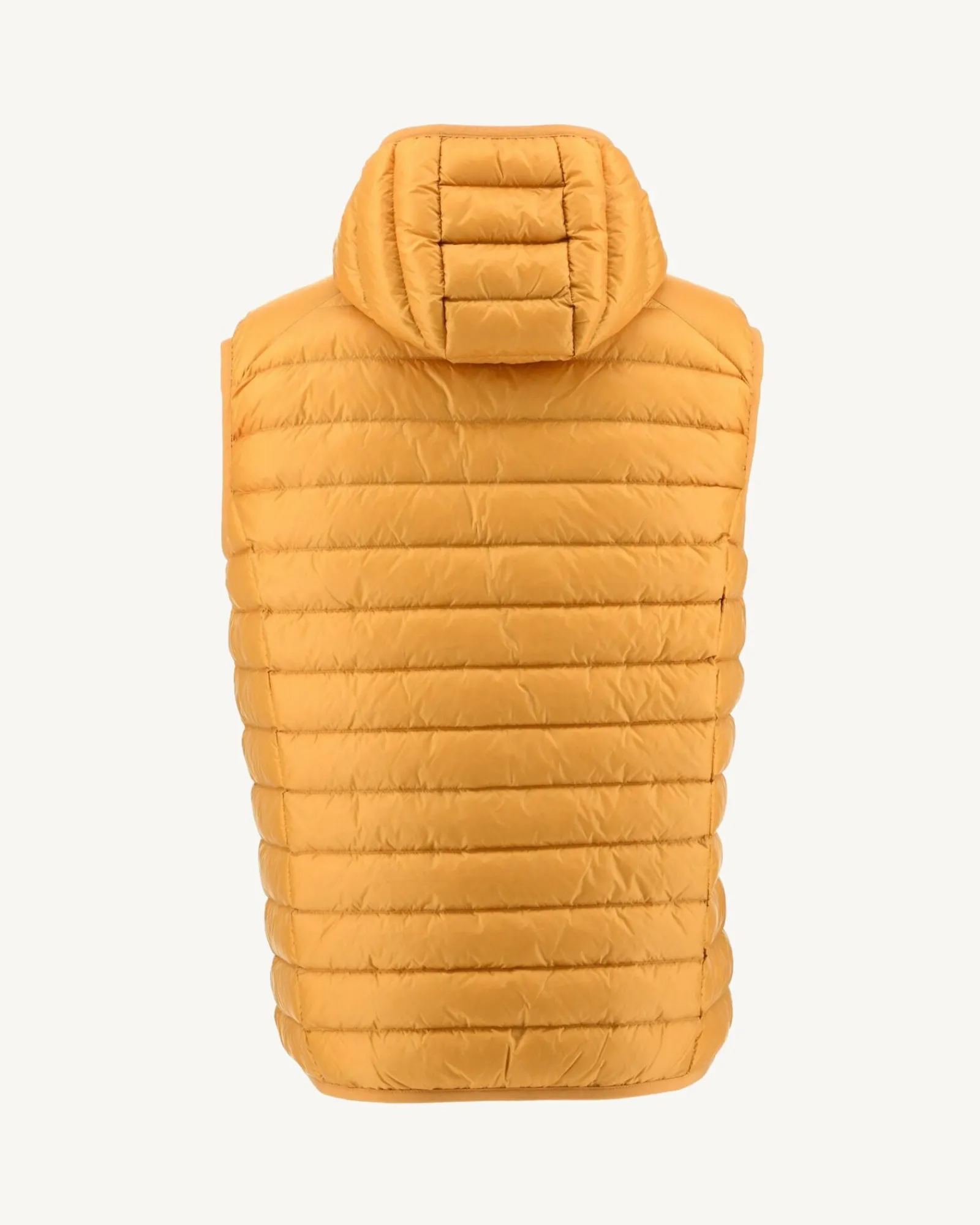 Doudoune Sans Manches A Capuche Moutarde Pat*JOTT Shop