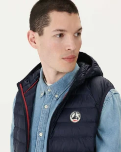 Doudoune Sans Manches A Capuche Marine Pat*JOTT Best