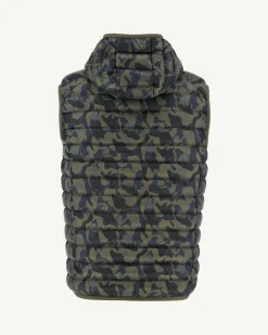Doudoune Sans Manches A Capuche Print Militaire Pat*JOTT Flash Sale